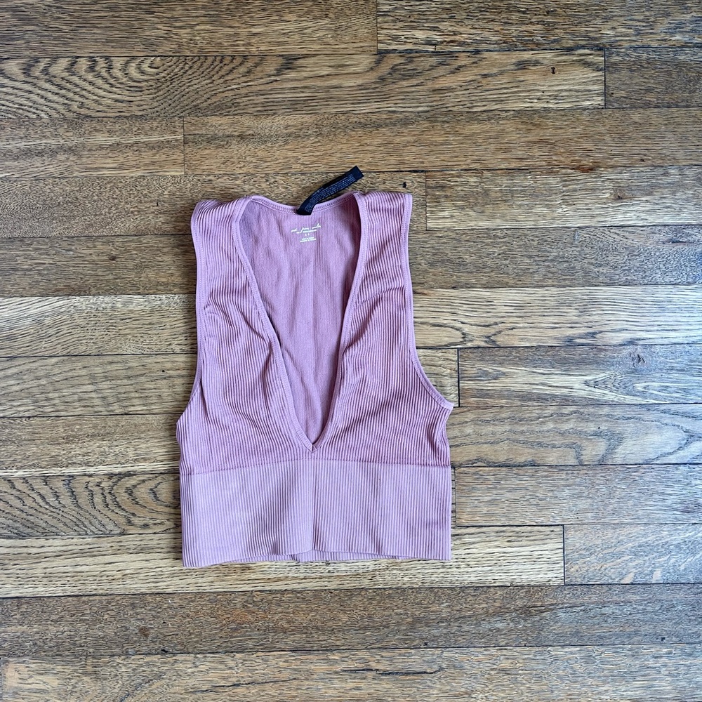 Urban outfitters plunge crop top